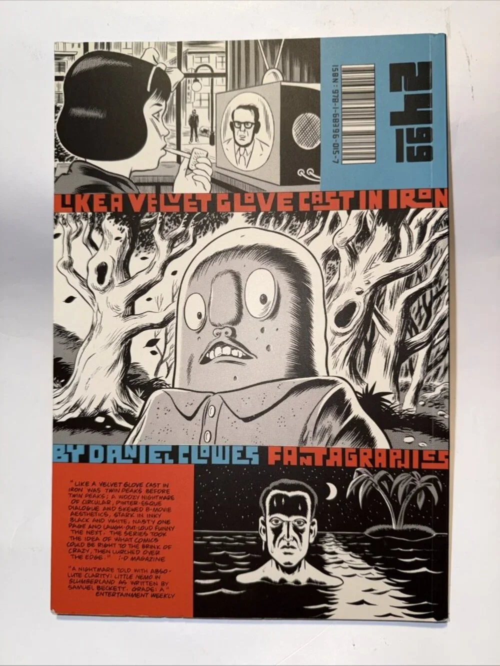 Like a Velvet Glove Cast in Iron by Daniel Clowes TPB